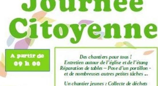 Journée Citoyenne tous acteur du mieux vivre ensemble, SAMEDI 10 OCTOBRE 9h à 12h Journée Citoyenne tous acteur du mieux vivre ensemble, SAMEDI 10 OCTOBRE 9h à 12h